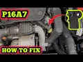 Citroen Peugeot P16A7 Control Of The Crankcase Fumes Heater Open Circuit - How To Fix