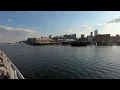 Boston Harbour from the MBTA water shuttle ferry from Long Wharf to Charlestown