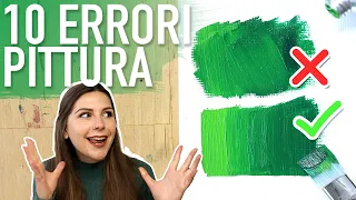 scommetto che lo fai anche tu 10 errori in pittura e come correggerli corso di pittura online