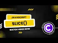 slice method in javascript javascript string tutorial in tamil