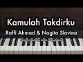 Download Lagu Kamulah Takdirku - Raffi Ahmad \u0026 Nagita Slavina | Piano Karaoke by Andre Panggabean