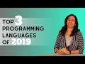 Top 3 Programming Languages of 2019 myTectra Career Advice