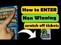 2nd Chance How to enter non WINNING Mississippi scratch off tickets 2nd chance tickets