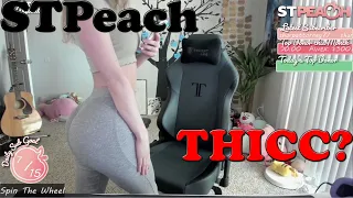 STPeach THICC?? // TWITCH THICC // FUNNY MOMENTS TWITCH