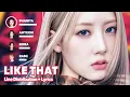 Download Lagu BABYMONSTER - LIKE THAT (Line Distribution + Lyrics Karaoke) PATREON REQUESTED