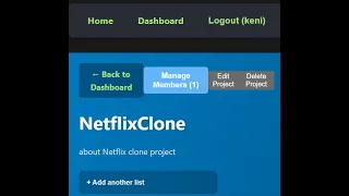 Project management app