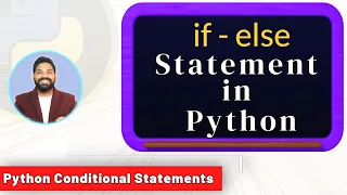 if else Statement in Python Python Conditional Statements Python Tutorials for Beginners