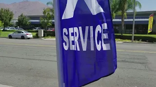 Feather flags also known as swooper flags - Feather Flag Nation