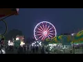 Stearns County Fair - fairway lights and sounds at night 07-29-2021