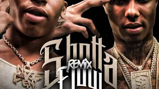 NLE Choppa Ft Blueface Shotta Flow Remix Official Audio 