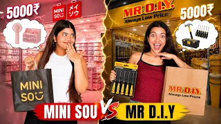 Shopping challenge ❤️🤣 Miniso VS Mr, DIY😆❤️✨Let’s see who wins🤫🤪||Yashasvi Rajpoot|| 