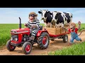 Monkey NaNa’s Farm Trip Turns CHAOTIC! He Catches a Cow Thief on the Road—His Smart Move AMAZES All!