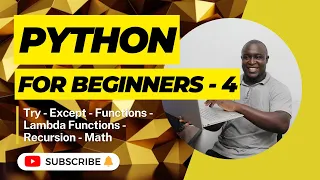 Python For Beginners - Try