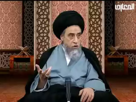حكم لبس المطلي بالذهب - السيد صباح شبر