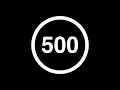 500 seconds timer