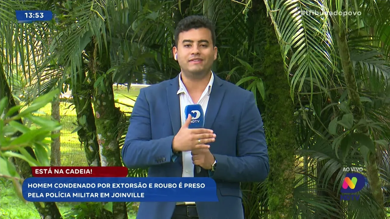 Polícia Militar cumpre mandado de prisão em Joinville