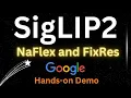Lagu Google's SigLIP2 NaFlex and FixRes Variants: Hands-on Demo