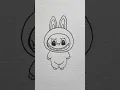 Lagu Labubu #drawing #easydrawing #howtodraw #drawwithme #cute #labubu #shorts
