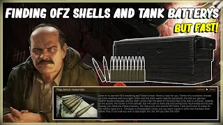 FIND IN RAID MILITARY BATTERY AND OFZ SHELLS FOR BMP CANNON - PRAPOR TASK REGULATED MATERIALS 12 11