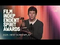 Download Lagu JESSE EISENBERG wins BEST SCREENPLAY at the 2025 Film Independent Spirit Awards