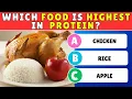 Food and Nutrition Trivia Quiz - Test Your Knowledge in 5 Seconds