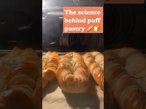THE SCIENCE of PUFF PASTRY 🥖🍞🍄‍🟫 #proofing #puffpastry #science #classic #food #fyp #viral #ytshorts