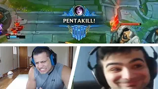 FIRST PENTAKILL AT WORLDS 2018! | TYLER1 DUOQ WITH TARZANED FUNNIEST MOMENTS OF THE DAY #272