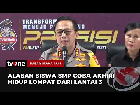 Polisi Ungkap Kasus Siswa SMPN 73 Tebet Nekat Terjun dari Lantai 3