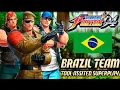 Download Lagu 【TAS】THE KING OF FIGHTERS '94 - IKARI WARRIORS TEAM/BRAZIL TEAM - HEIDERN - RALF JONES - CLARK STILL