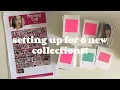 setting up for six new collections! itzy, stayc, billlie, rescene, say my name, hearts2hearts!