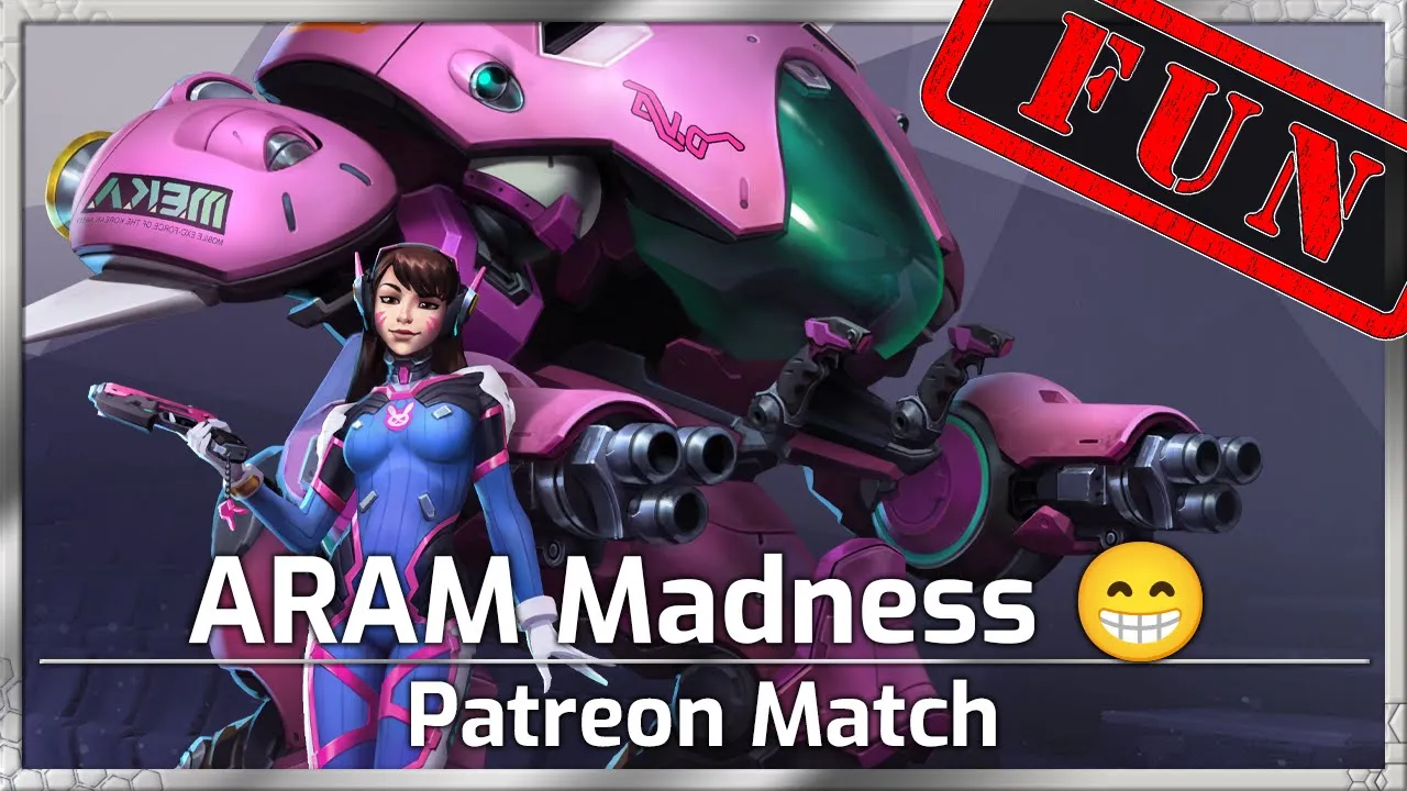 ARAM Madness! 😁 - Patreon Match - Heroes of the Storm