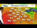 WEATHER Isolated severe storms late Thursday