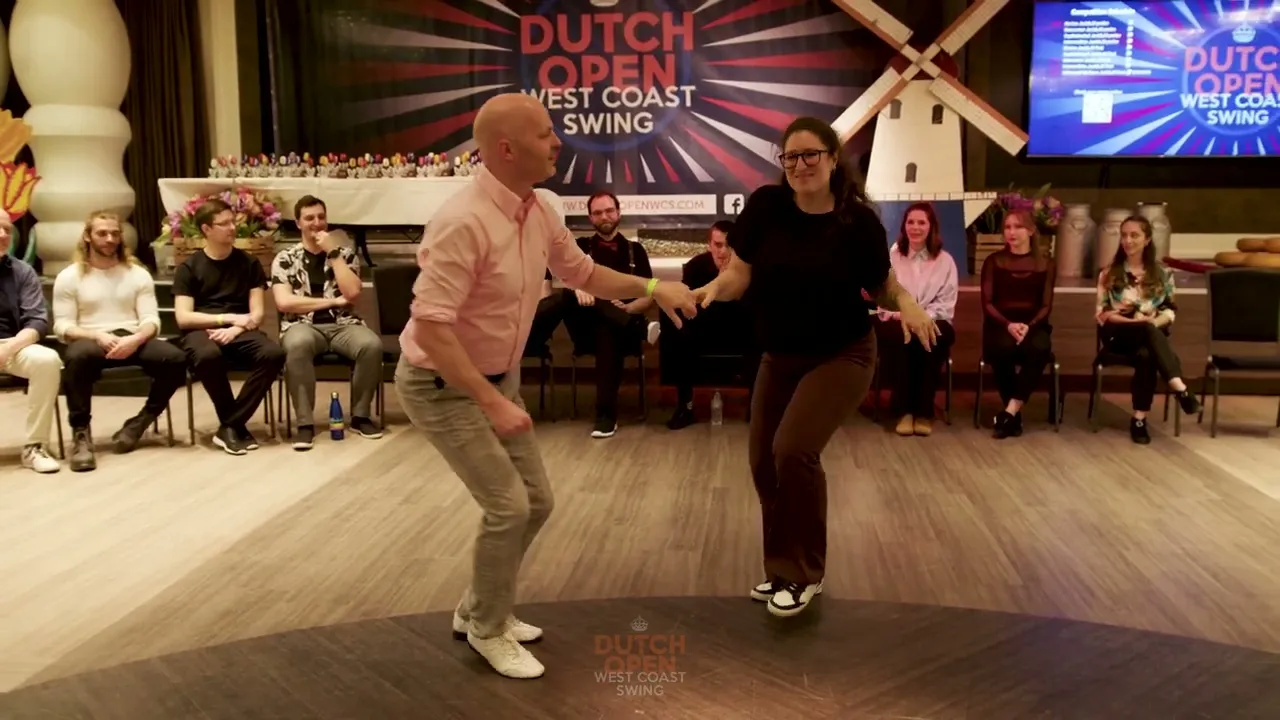 Lee Bartholomew & Dorothea Koletsos - 3rd place Advanced/All-Stars Jack&Jill - Dutch Open 2024