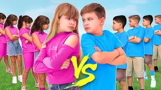 girls vs boys challenge