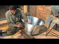 Have You Ever Seen a Traditional Middle Eastern Galvanized Iron Tub Made Complete Factory Process