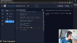 OLD Scientific Computing w Python FreeCodeCamp Cert Project Time Calculator