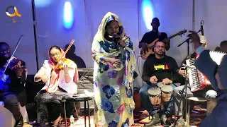 الفنانه سميره دنيا الجلابيه بيضا مكويه اغاني سودانيه 2025 