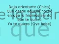 wisin y yandel - yo te quiero - con letra