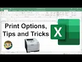 Excel Print Options Tips and Tricks Tutorial