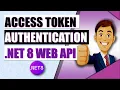 Secure NET 8 Web API with Access Token Authentication Role-Based Authorization