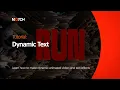Notch Tutorial Dynamic Text