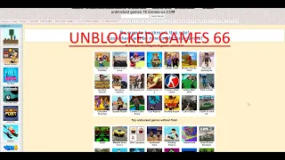 Unblocked Games 66 For School