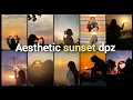 Aesthetic Sunset DP for Girls Cute Moody Profile Pics