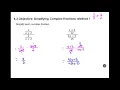 6 3 Simplifying Complex Fractions