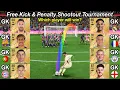 Download Lagu Free Kick Takers and Strikers as Goalkeepers! Free Kick \u0026 Penalty Shootout Tournament!【FC25】
