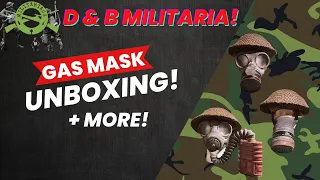 D B Militaria Gas Mask