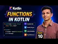 Functions in Kotlin Part 10 Explained for Beginners Parameters Return Type Kotlin Tutorial