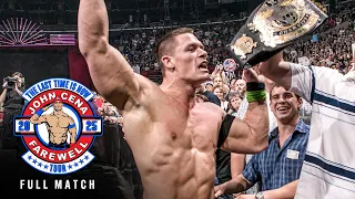full match john cena vs john bradshaw layfield wwe title match wrestlemania 21