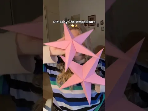 Estrella de papel ⭐️#star #christmas Créditos: lola.malins