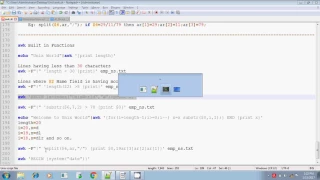 Unix shell scripting awk built in functions part 5